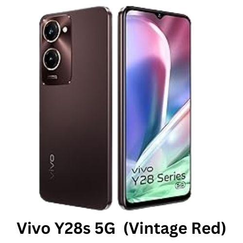 Vivo Y28s 5G (Vintage Red, 6GB RAM, 128GB Storage)